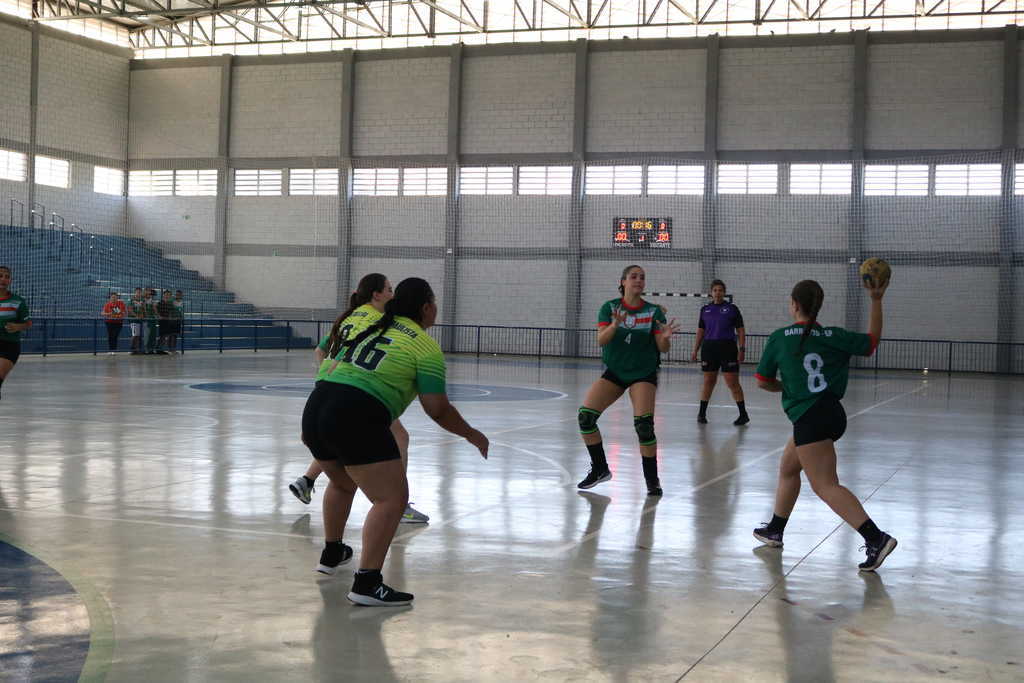 Equipe feminina de handebol perde para Barretos