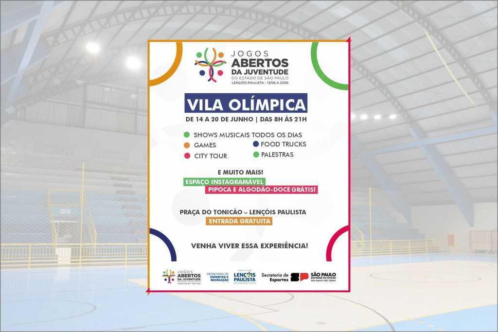 Lençóis Paulista inaugura Vila Olímpica durante os Jogos Abertos da Juventude co...
