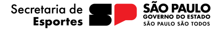 Logo da Secretaria de Esportes do Governo do Estado de São Paulo