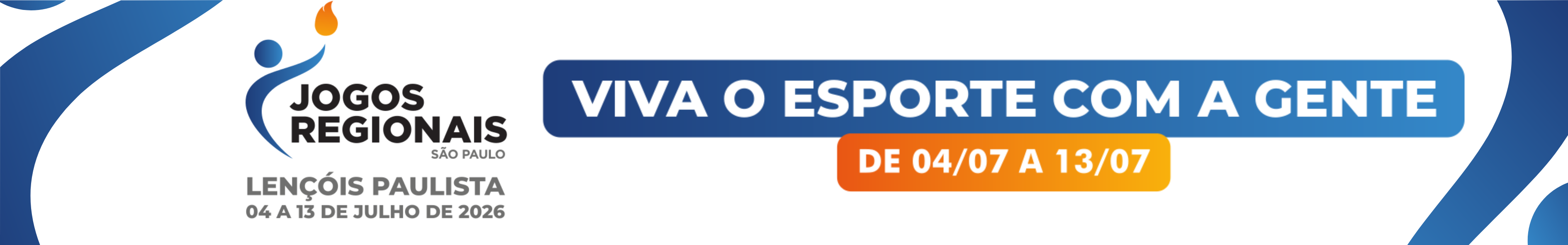 Jogos Regionais - Edi&ccedil;&atilde;o 2026 - Len&ccedil;&oacute;is Paulista
