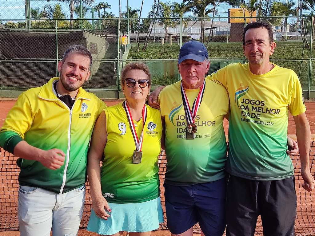 Lençóis conquista primeira medalha de ouro dos jogos no Tênis