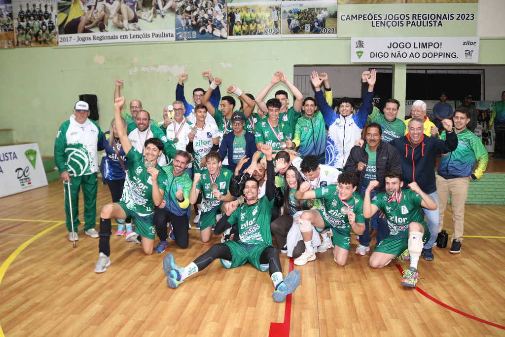 Ouro para Lençóis Paulista no voleibol masculino
