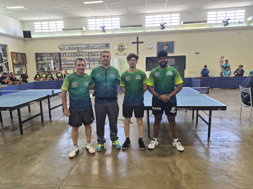 Tênis de mesa de Lençóis Paulista vence no feminino e masculino nesta segunda-fe...
