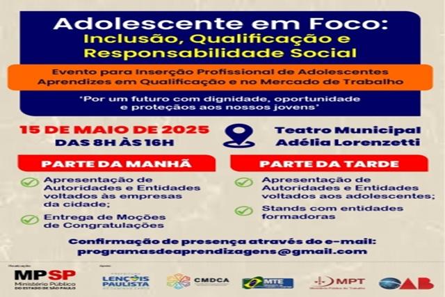 Adolescente em Foco: Inclusão, Qualificação e Responsabilidade Social