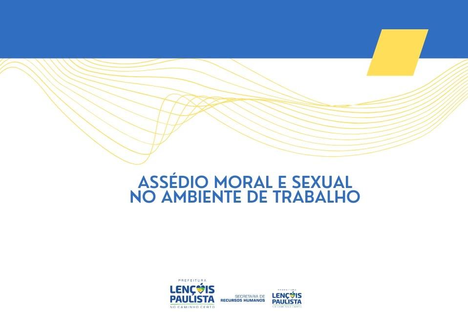 Recursos Humanos lança cartilha sobre Assédio Moral e Sexual no Ambiente de Trabalho