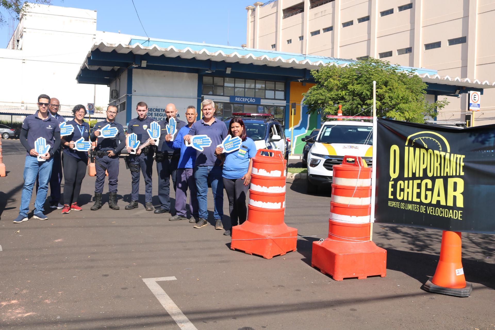 Blitz da campanha 'Maio Amarelo' pede responsabilidade e empatia no trânsito