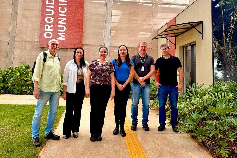 Equipe do governo do Estado realiza visita técnica ao Orquidário e Centro de Educação Ambiental