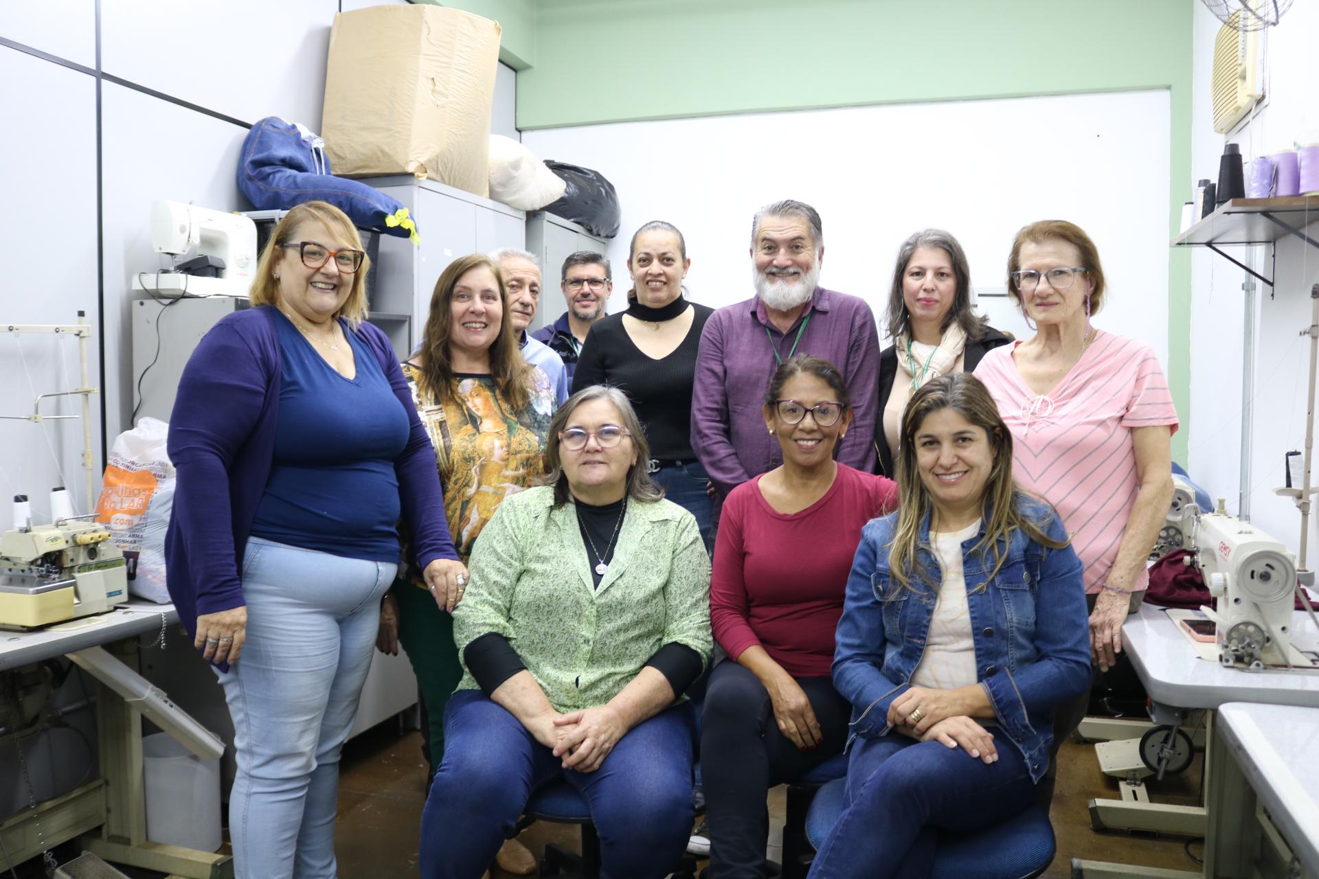 Costureiras do Bem: ex-alunas do CMFP mantém amizade e amor pela costura através do voluntariado