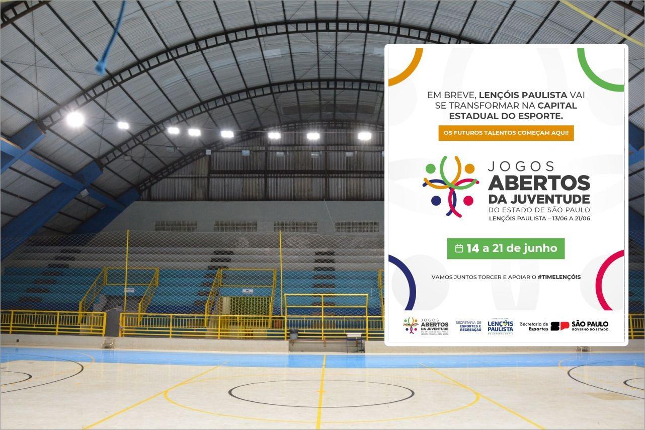 Lençóis Paulista se prepara para ser Sede dos Jogos Abertos da Juventude