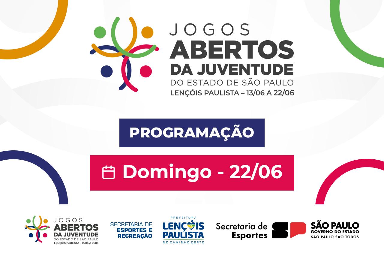 Lençóis Paulista encerra participação nos Jogos Abertos da Juventude neste domingo (22)