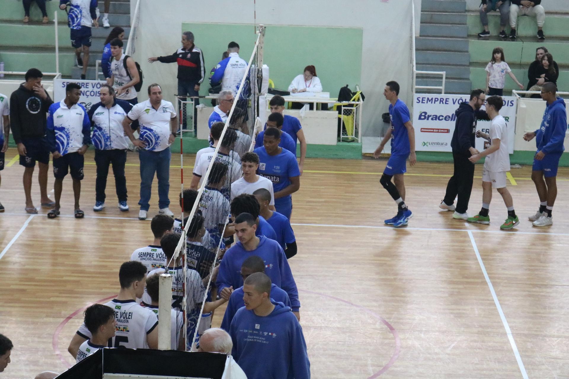 Vôlei masculino de Lençóis Paulista termina os Jogos Abertos da Juventude em quarto lugar