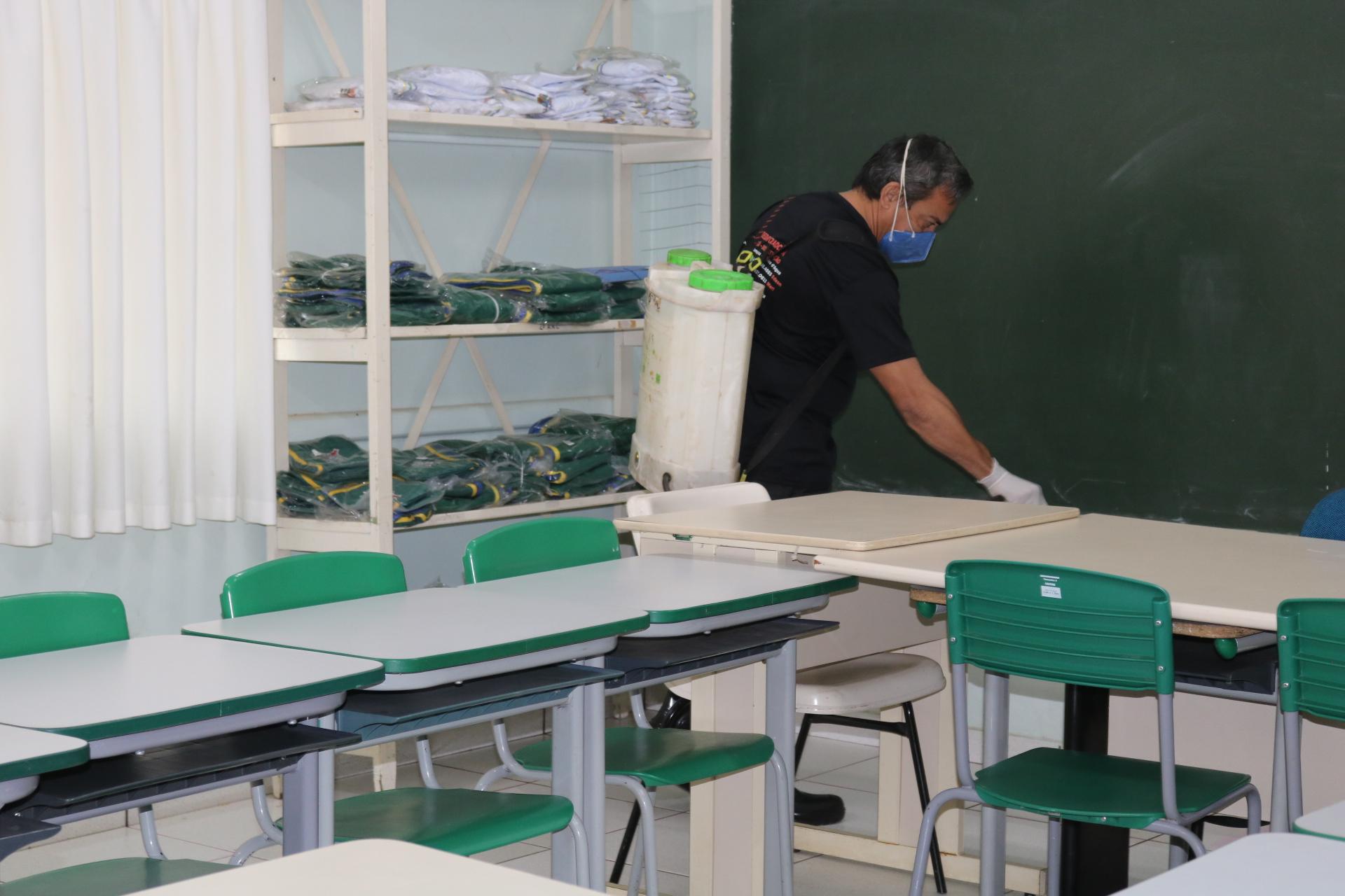 Secretaria de Educação reforça ações preventivas nas unidades escolares