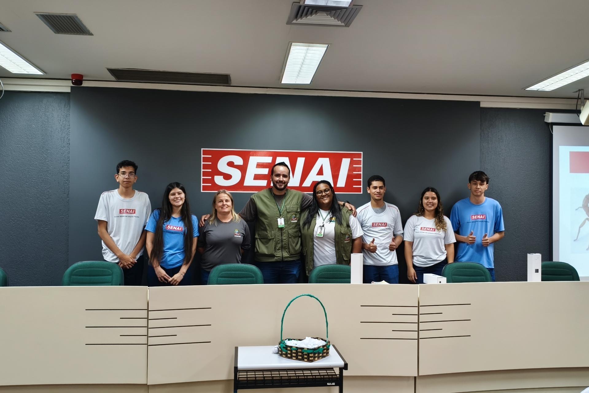 Saúde promove palestra sobre escorpiões para alunos do SENAI