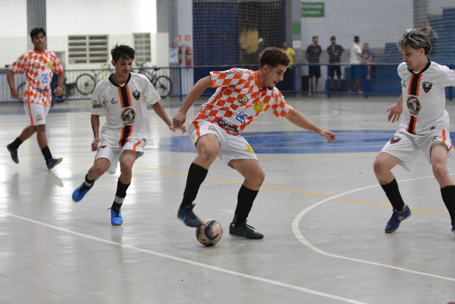 Campeonato Municipal de futsal segue nesta quarta-feira