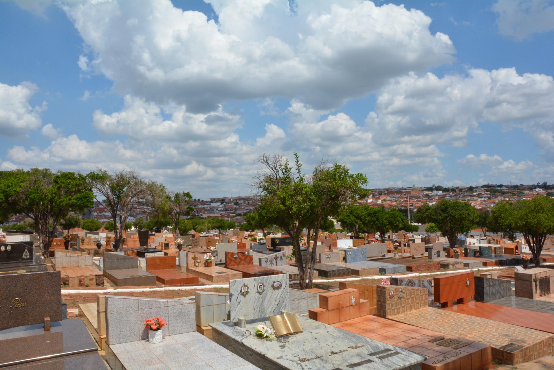 Meio Ambiente realiza dedetização do Cemitério Municipal