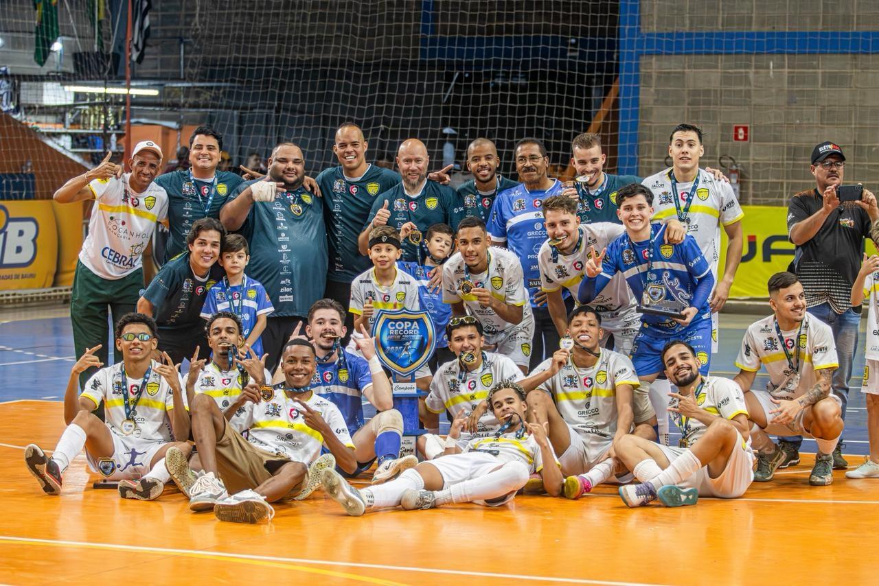 Lençóis Futsal é campeão na Série Prata da Copa Record