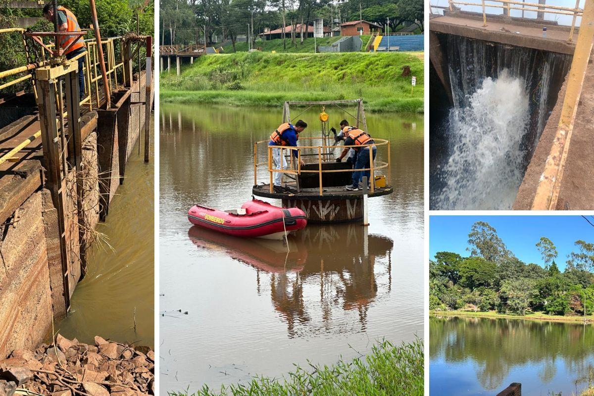 A iniciativa busca antecipar possíveis riscos e garantir maior controle do volume de água em caso de chuvas intensas.