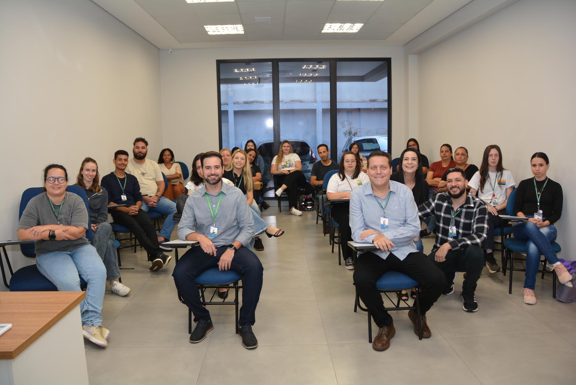 RH realiza integração com novos servidores