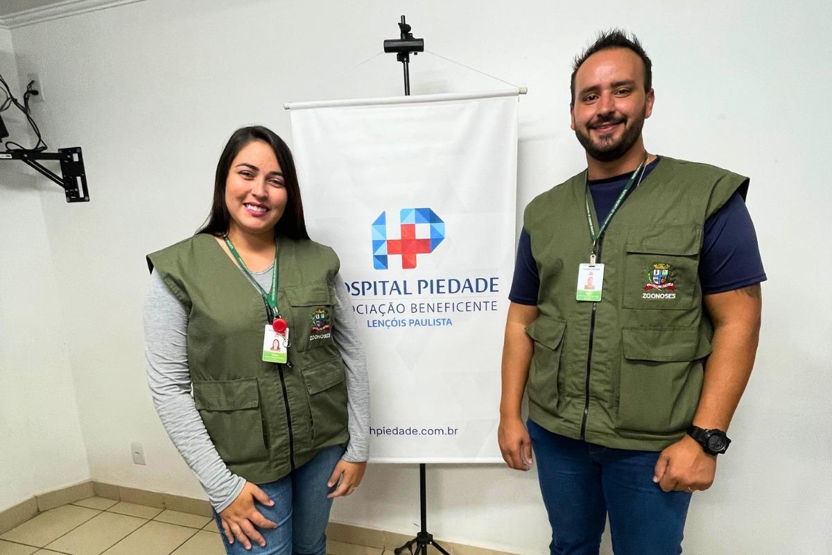 Secretaria de Saúde realiza ação de orientação sobre dengue no Hospital Nossa Senhora da Piedade