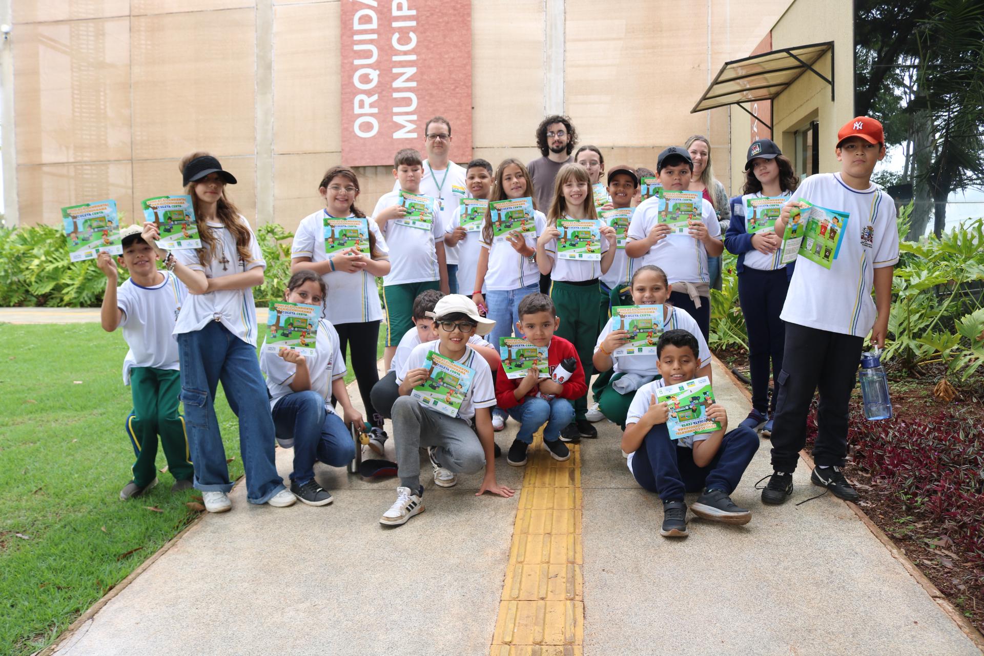 SAMA inicia roteiros de Educação Ambiental 2026 com estudantes