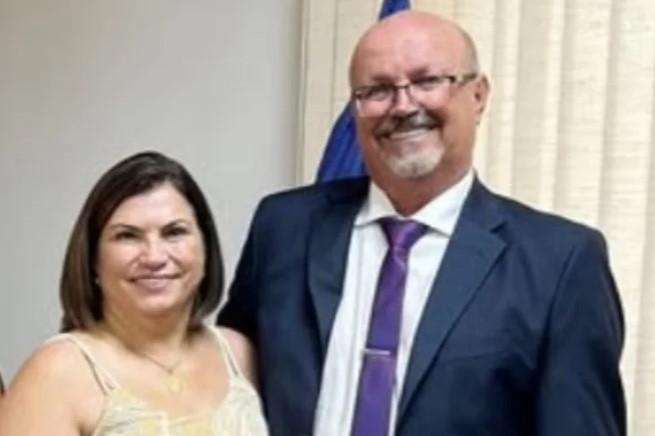 Nelson Antônio Rozani e sua esposa, Rosa de Fátima de Jesus Baldi Rozani (Foto divulgação/redes sociais)