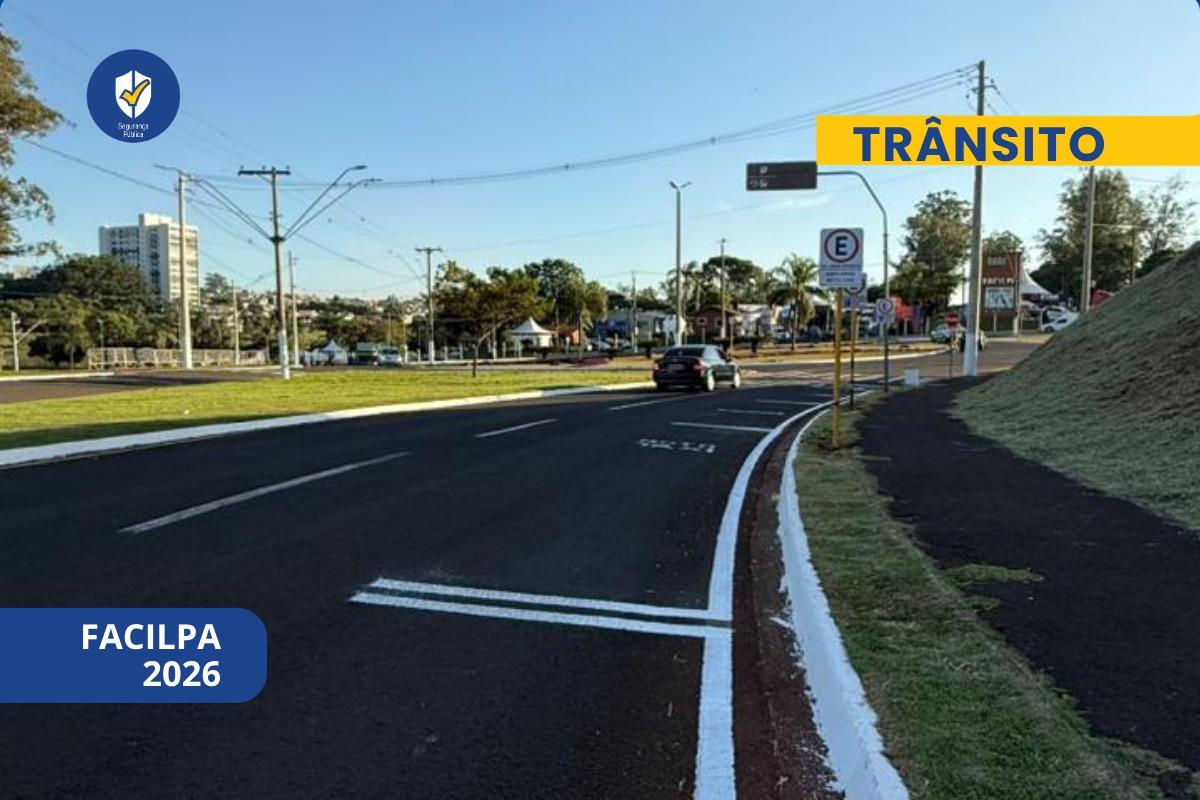 Uma das novidades é a criação temporária de vagas de acessibilidade e para táxi, idosos, mototáxi e veículos de aplicativo, na rua Olavo Bilac, no sentido centro/bairro, próximo a rotatória