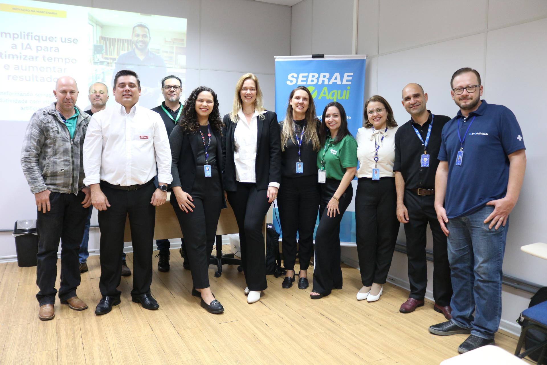A palestra Simplifique - Use a IA para otimizar tempo e aumentar resultados foi voltada a empresários do setor moveleiro de Lençóis Paulista e região