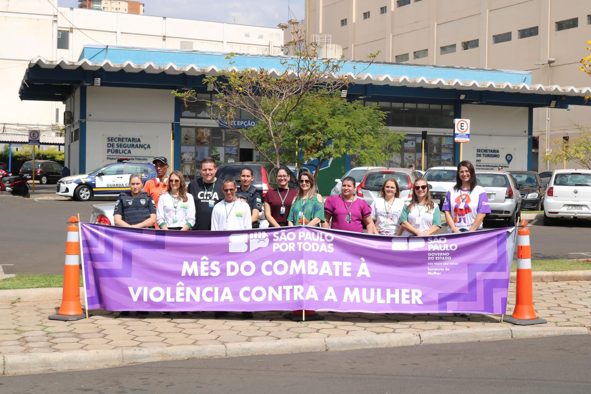 Blitz de conscientização marca o Agosto Lilás neste sábado