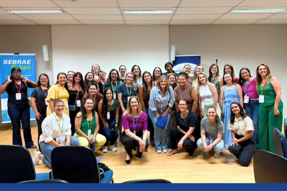 O encontro ofereceu momentos de networking e as participantes puderam apresentar seus negócios, experiências, estabelecer conexões e ampliar sua rede de contatos