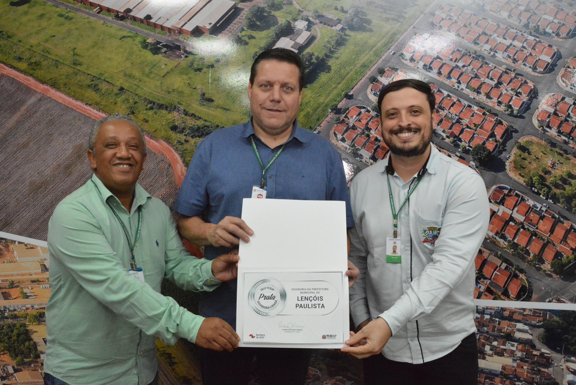 O Selo Prata foi entregue aos municípios cujas Ouvidorias adotam boas práticas voltadas à gestão e à qualidade do atendimento aos usuários