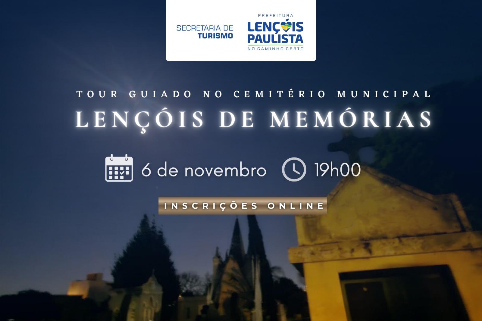 Vagas limitadas! Faça sua inscrição e participe dessa experiência que une história, cultura e encenações em um percurso repleto de descobertas