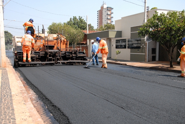 Frente de recape contempla área de 15 mil metros quadrados