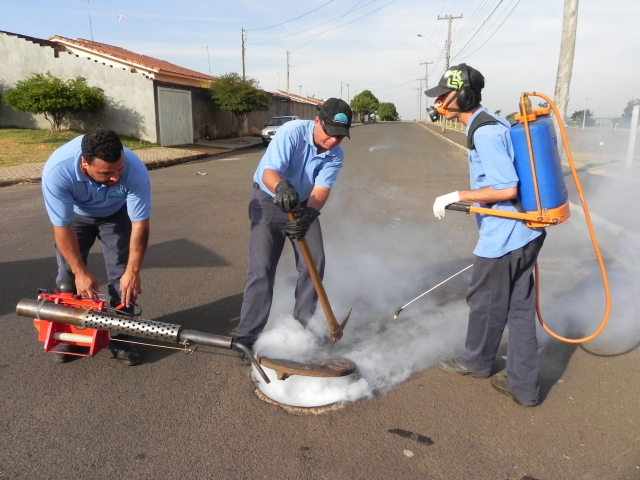Neste ano, esta é a terceira etapa do trabalho de controle de pragas realizado pelo SAAE
