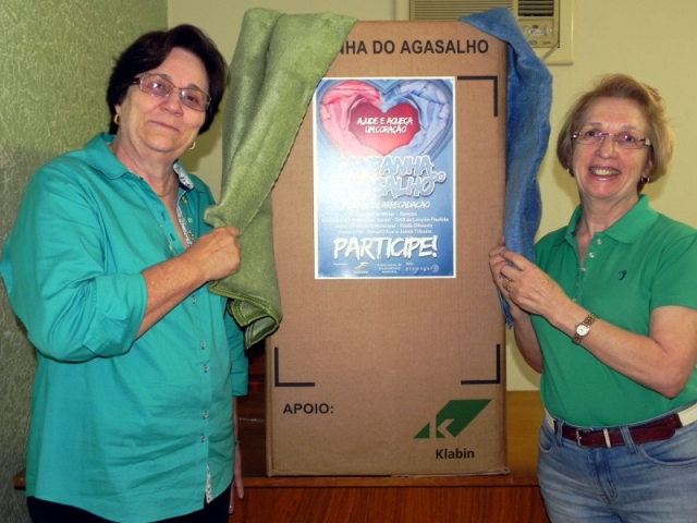 Ação  em 2014 ajudou a aquecer o  inverno  de 573 famílias.