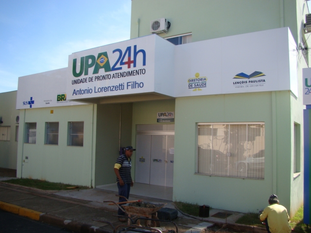 UPA fica na rua 7 de Setembro, esquina com a rua São Paulo