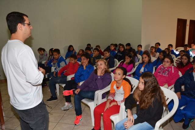 Palestra foi apresentada no Espaço Cultural Cidade do Livro
