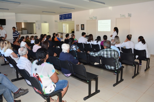 Palestra abordou cuidados para uma vida saudável
