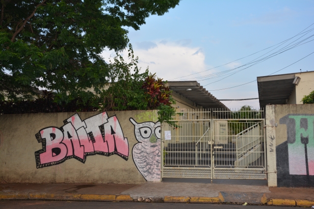 Fachada da Escola Antonieta Grassi Malatrasi