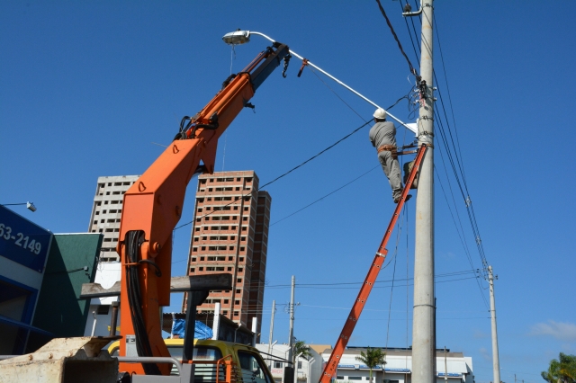 Até setembro, Prefeitura já investiu R$ 1,6 milhão para o custeio da iluminação pública