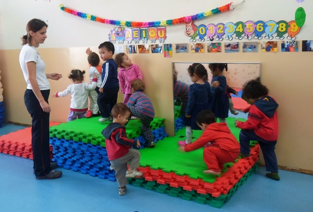 Tati Prandini desenvolveu o projeto “Subindo e descendo: o desafio de superar limites”  no ano passado: com a proposta, a turma toda conseguiu cumprir o objetivo