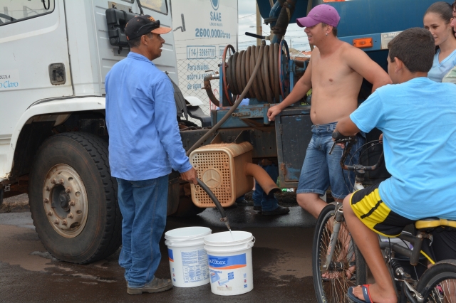 Distribuição de água segue até 22h00