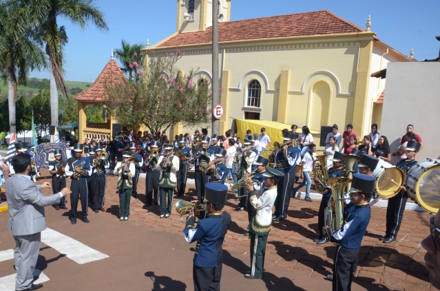 Banda da Escola Idalina Canova de Barros é uma das atrações do Encontro de Bandas e Fanfarras