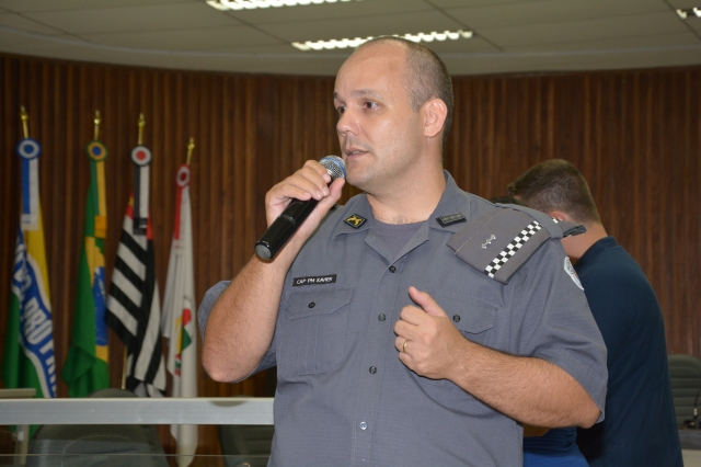 Capitão Juliano Xavier, presidente da Comissão Municipal da Defesa Civil de Lençóis Paulista