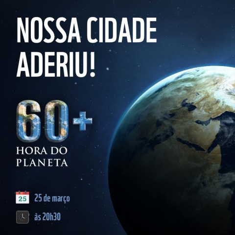 A Hora do Planeta é lembrada mundialmente no próximo sábado