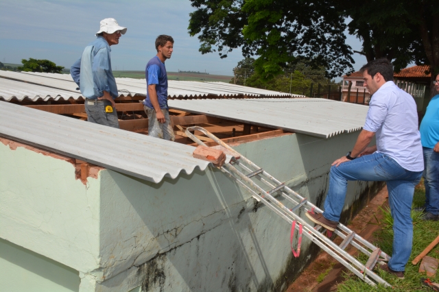 Vestiários do Campo de Alfredo Guedes vão ganhar nova cobertura