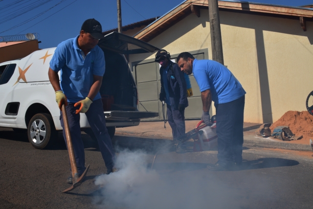 Aplicação tem início na segunda-feira, 3 de abril, na rede de esgotos do Jardim das Nações