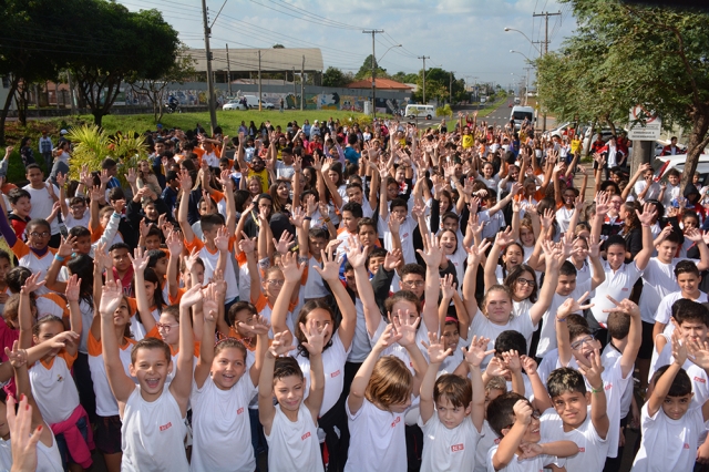 Alunos da Escola Idalina e do SESI AlbertoTrecenti participam do Dia do Desafio
