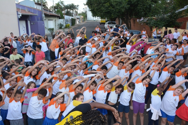 Alunos da Rede Municipal também se exercitaram durante o Dia do Desafio