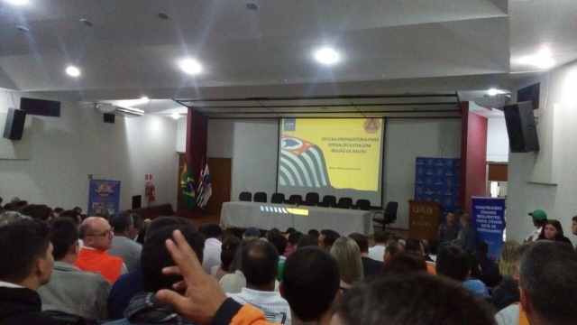 Ao todo, 28 municípios participaram da oficina e capacitação