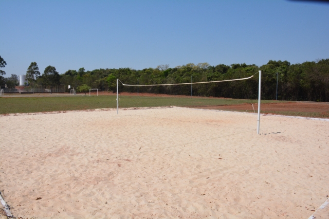 Além da final da Série B disputada no campo de futebol, quadra de vôlei de areia recebeu atividades no final de semana